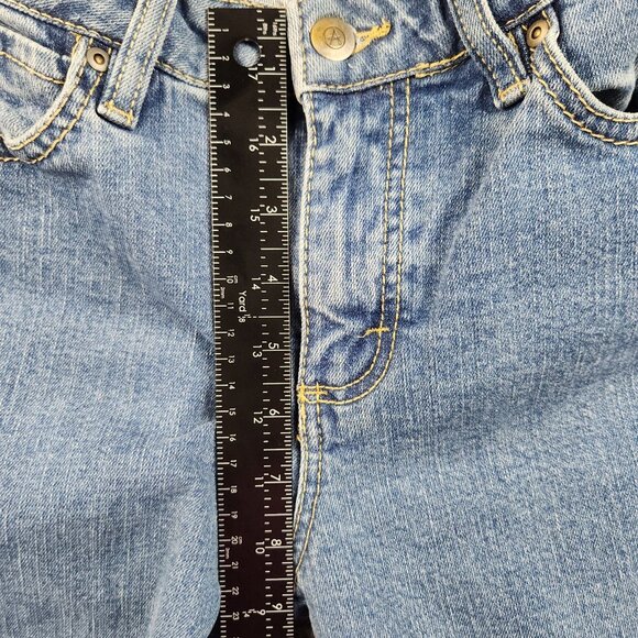 Wrangler Women's Aura Bootcut Jean Size 6 Blue Mid Rise Classic No Stretch Denim - Picture 6 of 11